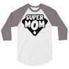 super mom 3/4 Sleeve Shirt