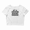 redundancy Crop Top