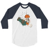the falling italian 3/4 Sleeve Shirt