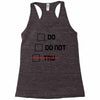 Do or Do Not Racerback Tank