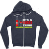 it's a nurse thing you wouldn't understand Zipper Hoodie