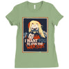 yo joe Ladies Fitted T-Shirt