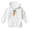 pizza wolf Youth Hoodie