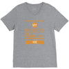 broomstick V-Neck Tee