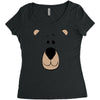 bear Women's Triblend Scoop T-shirt
