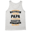 Super Cool Papa Of A Freaking Awesome Daughter Tank Top
