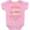 pop pop the man the myth best pop pop ever Baby Bodysuit
