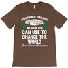 education is the most pwerful weapon you can use to change the world l T-Shirt