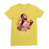 khabıb nurmagamedov painting Ladies Fitted T-Shirt