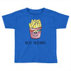 Burger and Fries Best Friends Toddler T-shirt