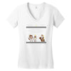 the holy grail is in another castle Women's V-Neck T-Shirt