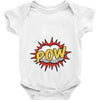 POW! Funny Explosion Cartoon Baby Bodysuit