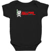 may the panda force be with you Baby Bodysuit