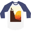 break on the mountain 3/4 Sleeve Shirt