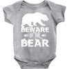 Beware Of The Bear Baby Onesie