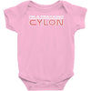 i'm a frakking cylon Baby Onesie