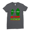 oh yeah kaleween Ladies Fitted T-Shirt