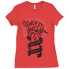 never stop fighting spirit Ladies Fitted T-Shirt