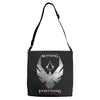 Nothing is True Everything is Permitted Adjustable Strap Totes