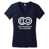 cleavage Women's V-Neck T-Shirt
