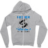 Father is my Name Fishing Is My Game Zipper Hoodie