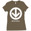 montreal metro Ladies Fitted T-Shirt