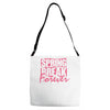 spring break forever Adjustable Strap Totes