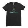 lakitu's cloud storage Ladies Fitted T-Shirt