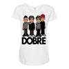 dobre twins dobre brother Maternity Scoop Neck T-shirt