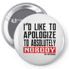 conor mcgregor apologize ufc mma notorious Pin-back button