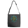 cosmic symbology Adjustable Strap Totes