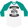 Premium Vintage  1975 3/4 Sleeve Shirt