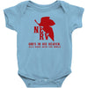 Nerv Gods In His Heaven Alls Right With The World Baby Bodysuit