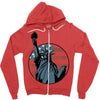 us flag 2 Zipper Hoodie