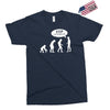 banksy funny human evolution indie Exclusive T-shirt