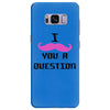 i mustache you a question pink mustache Samsung Galaxy S8 Plus
