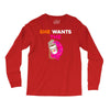 She Wants D - Dunkin Donuts Long Sleeve Shirts