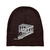 some game involving falling blocks in the style of m.c. escher Baby Beanies