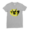 arkham orgins joker bat Ladies Fitted T-Shirt