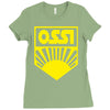 ossi fdj ddr Ladies Fitted T-Shirt
