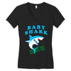 Baby Shark -Shark Do Do Do Women's V-Neck T-Shirt