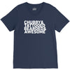 chubby tattooed bearded &amp; awesome V-Neck Tee