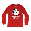 santa claus where my house at Long Sleeve Shirts