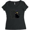 Halloween Cat Women's Triblend Scoop T-shirt