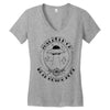 just hold on Women's V-Neck T-Shirt
