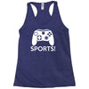 sports video games Racerback Tank