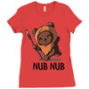 nub nub Ladies Fitted T-Shirt
