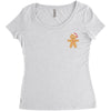 ugly ginger cookies pocket Women's Triblend Scoop T-shirt