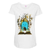 book of magic and adventures Maternity Scoop Neck T-shirt