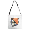 darkniac logo Adjustable Strap Totes